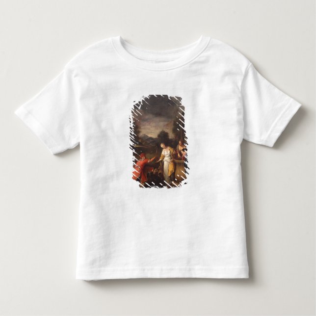 T-shirt Pour Les Tous Petits Rebecca au puits (Devant)