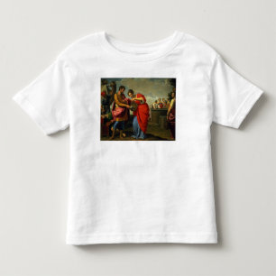 T-shirt Pour Les Tous Petits Rebecca et Eliezer au bien, c.1626-27
