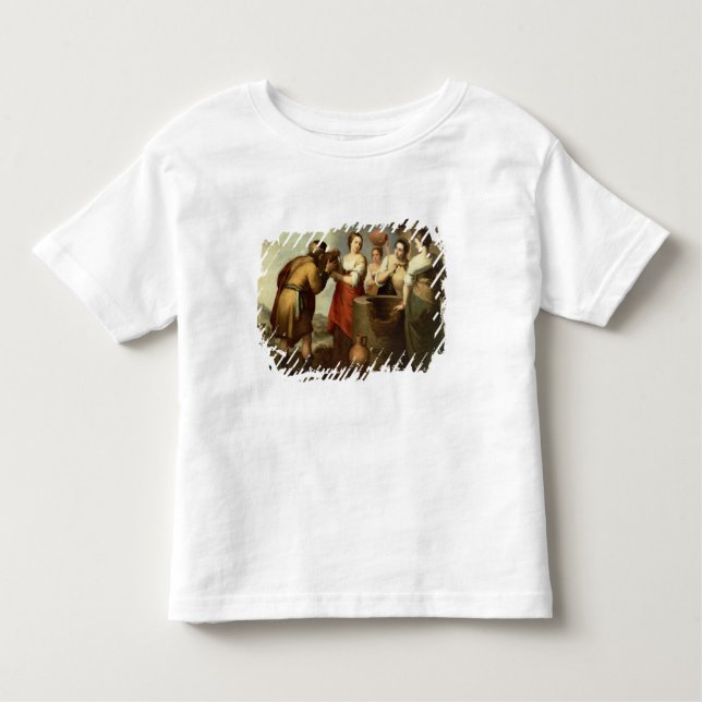 T-shirt Pour Les Tous Petits Rebecca et Eliezer au bien, c.1665 (Devant)