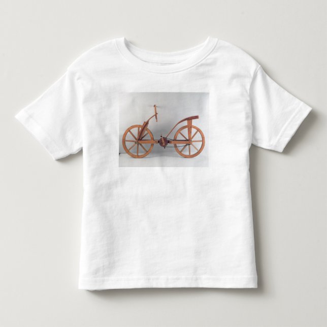 T-shirt Pour Les Tous Petits Reconstruction de la conception de da Vinci (Devant)