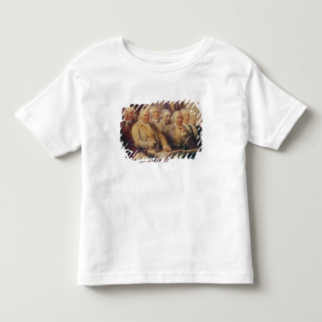 T-shirt Pour Les Tous Petits Rédaction de la déclaration d'indépendance (Devant)