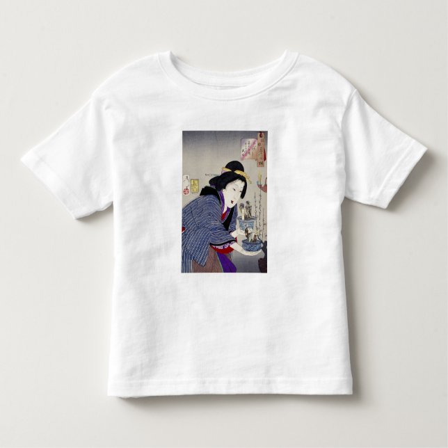 T-shirt Pour Les Tous Petits Regard comme si elle veut changer : L'aspect (Devant)
