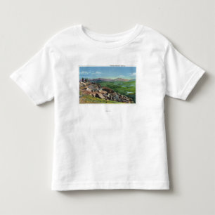 T-shirt Pour Les Tous Petits Regard vers le bas du mémorial Hwy de Whiteface
