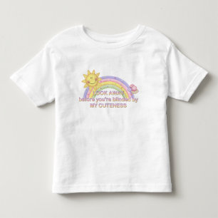 T-shirt Pour Les Tous Petits Regardez avant d'être aveuglé par ma gentillesse