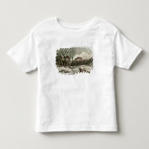 T-shirt Pour Les Tous Petits Régions boisées en hiver