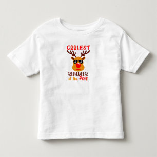 T-shirt Pour Les Tous Petits Reinder le plus froid