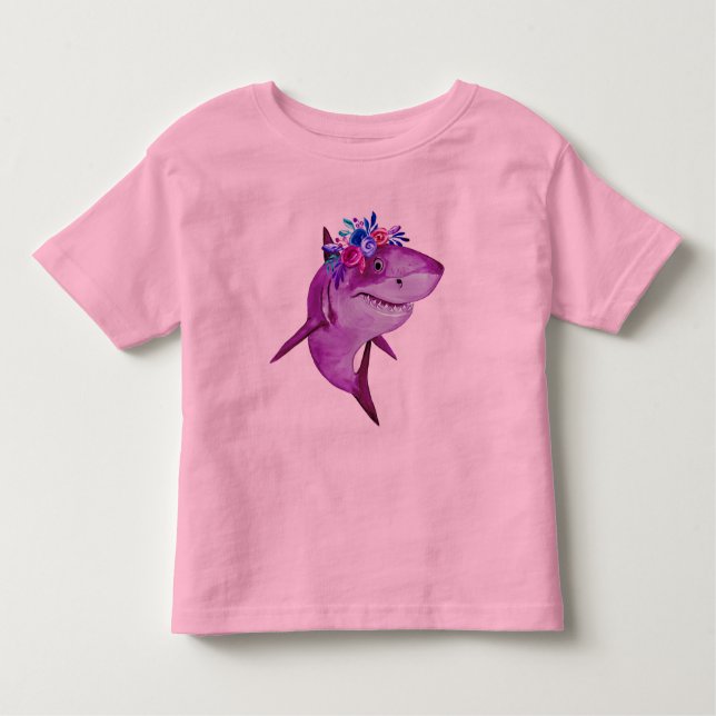T-shirt Pour Les Tous Petits Reine des requins (Devant)