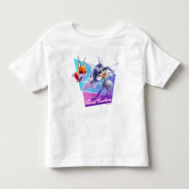 T-shirt Pour Les Tous Petits Rena Furtive Graphic (Devant)