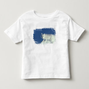 T-shirt Pour Les Tous Petits Renard arctique Alopex lagopus) Un renard arctique