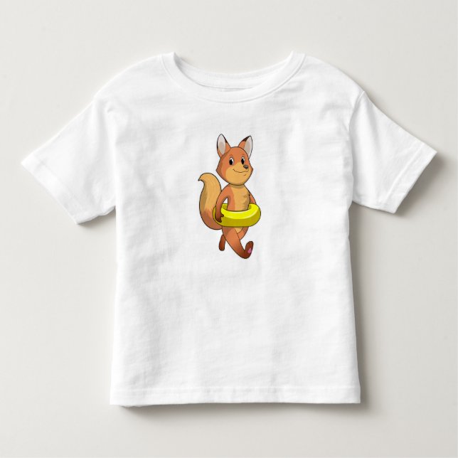 T-shirt Pour Les Tous Petits Renard avec Lifebuoy (Devant)