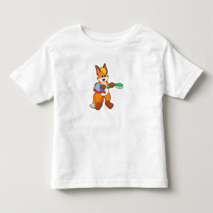 T-shirt Pour Les Tous Petits Renard avec serviette et brosse