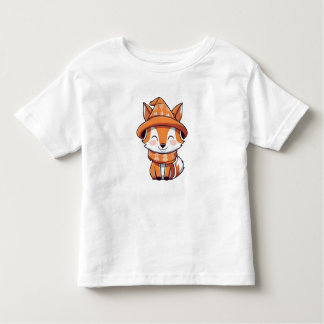 T-shirt Pour Les Tous Petits renard mignon