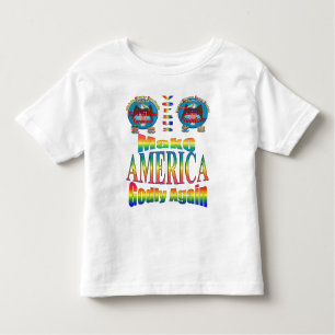 T-shirt Pour Les Tous Petits Rendre l'Amérique élégante ; Avec la vérité "MAGA"