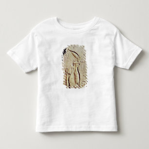 T-shirt Pour Les Tous Petits Representation d'Amenophis IV, de Nefertiti et de
