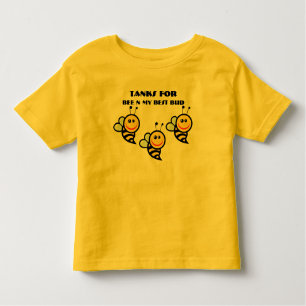 T-shirt Pour Les Tous Petits Réservoirs, meilleur ami -