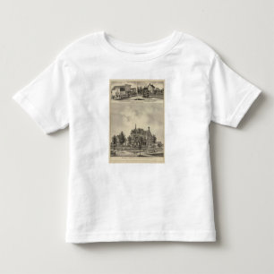 T-shirt Pour Les Tous Petits Résidence de colline de JD, le Kansas