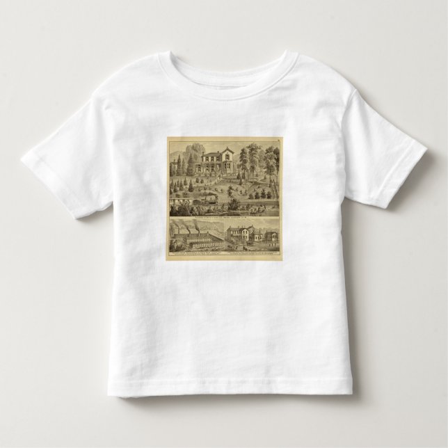 T-shirt Pour Les Tous Petits Résidence de David R Kerr (Devant)