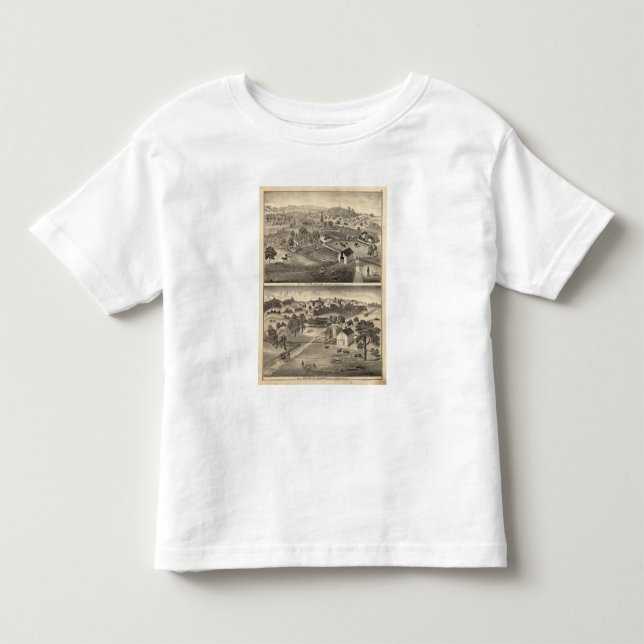 T-shirt Pour Les Tous Petits Résidences de Charles Alexandre (Devant)
