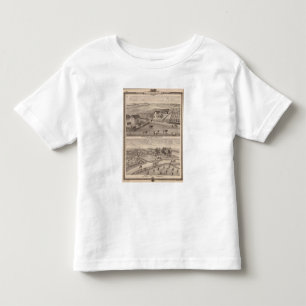 T-shirt Pour Les Tous Petits Résidences et fermes de bois de J Canfield et de