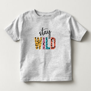 T-shirt Pour Les Tous Petits Restez à l'abri