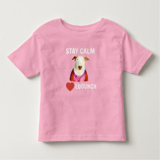 T-shirt Pour Les Tous Petits RESTEZ CALME - LOVE LOOUNCH, Toddler's Tee