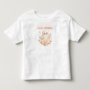 T-shirt Pour Les Tous Petits Restez Mignon Fantomatique Danse de Fantôme à l'Aq