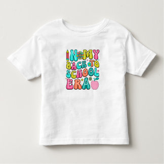 T-shirt Pour Les Tous Petits Retour à l'ère scolaire