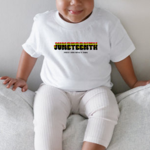 T-shirt Pour Les Tous Petits Retro Junetten Free-Ish depuis 1865