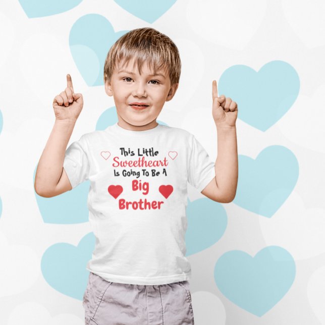 T-shirt Pour Les Tous Petits Révélation de grossesse de Big Brother (Créateur téléchargé)