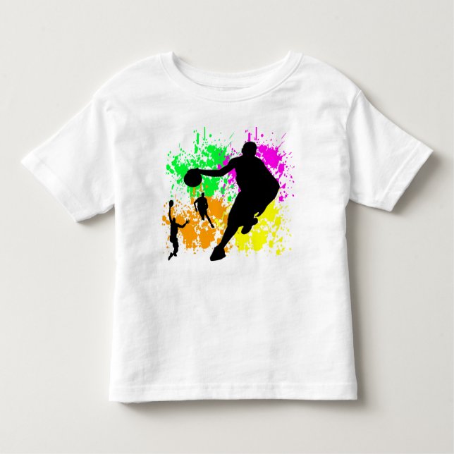 T-shirt Pour Les Tous Petits Rêves de basket-ball (Devant)