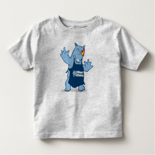 T-shirt Pour Les Tous Petits Rhin bleu "Rhino"