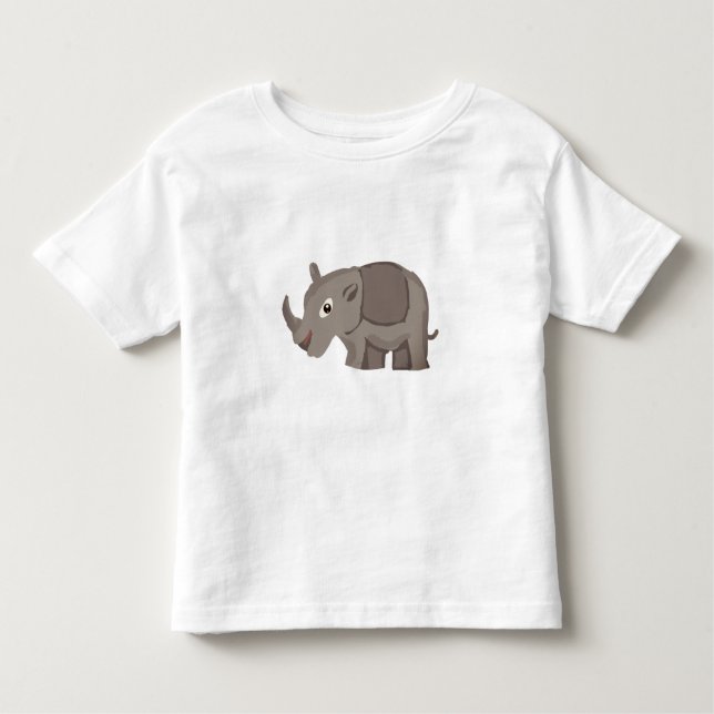 T-shirt Pour Les Tous Petits Rhino (Devant)