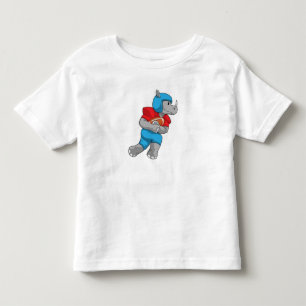 T-shirt Pour Les Tous Petits Rhino de football