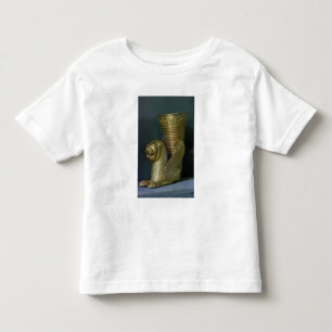 T-shirt Pour Les Tous Petits Rhyton sous forme de lion-monstre assis