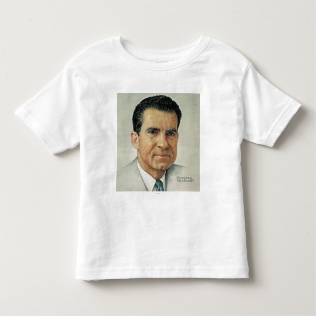 T-shirt Pour Les Tous Petits Richard Milhouse Nixon (Devant)