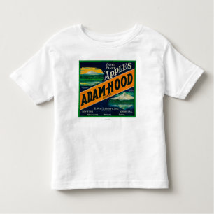 T-shirt Pour Les Tous Petits Rivière de LabelHood de caisse d'Apple