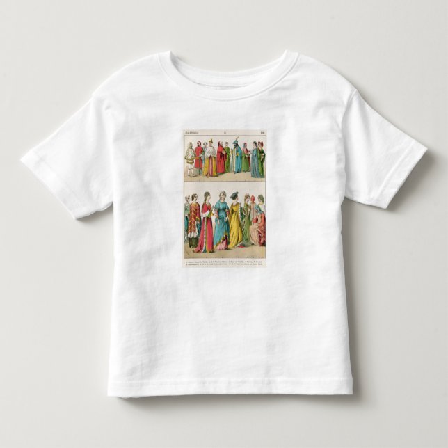 T-shirt Pour Les Tous Petits Robe italienne (Devant)