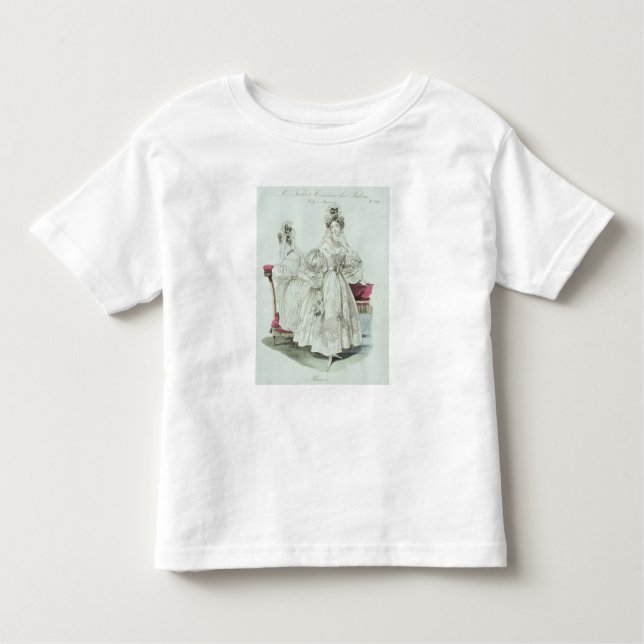 T-shirt Pour Les Tous Petits Robe mariage, Salons de Courrier "Le Follet" (Devant)