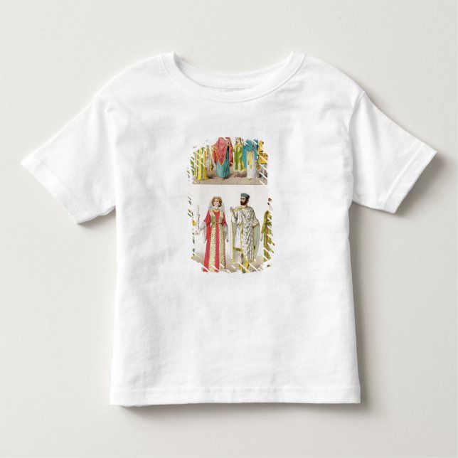 T-shirt Pour Les Tous Petits Robe romaine chrétienne (Devant)
