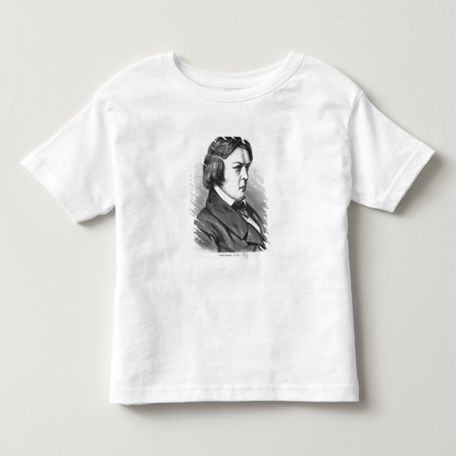 T-shirt Pour Les Tous Petits Robert Schumann (Devant)