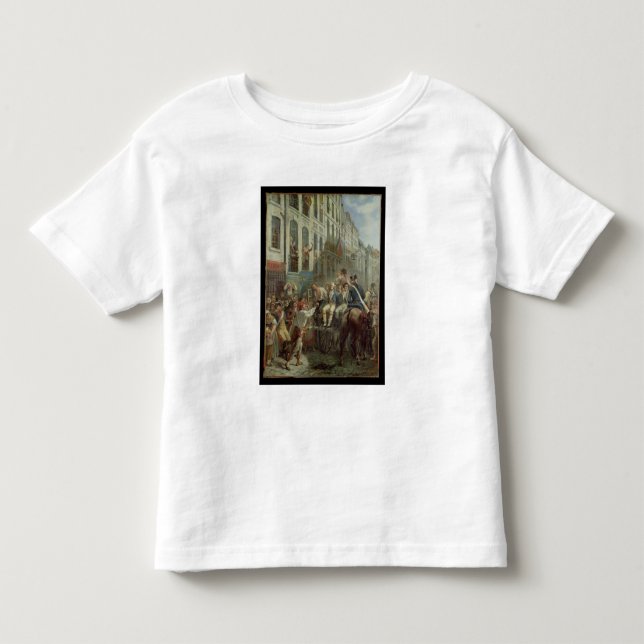 T-shirt Pour Les Tous Petits Robespierre et Saint-Juste (Devant)
