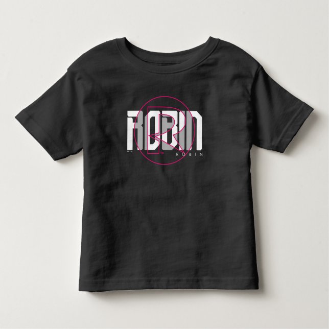 T-shirt Pour Les Tous Petits Robin Hi-Tech Nom Graphique (Devant)