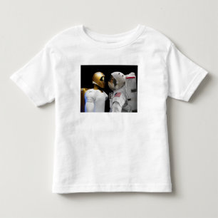 T-shirt Pour Les Tous Petits Robonaut 2, un adroit, hel 3 d'astronaute de