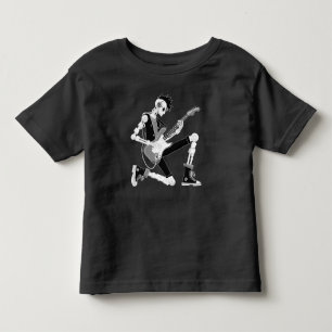 T-shirt Pour Les Tous Petits Robot guitariste