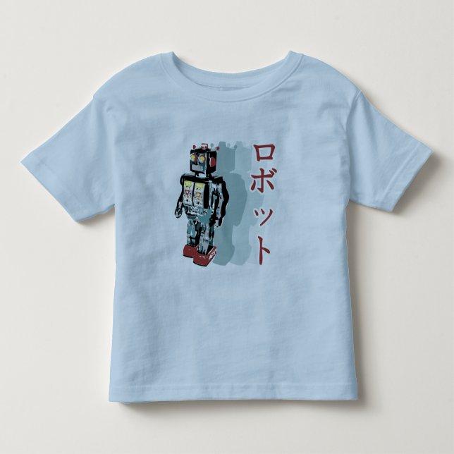 T-shirt Pour Les Tous Petits Robot japonais (Devant)