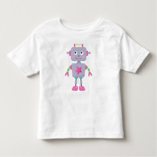 T-shirt Pour Les Tous Petits Robot mignon, Robot drôle, Robot idiot, Robot mauv