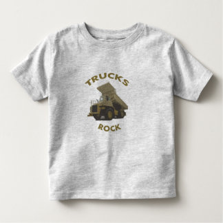 T-shirt Pour Les Tous Petits roche de camions