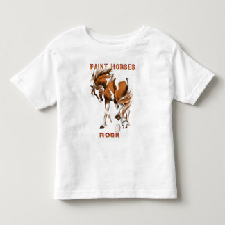 T-shirt Pour Les Tous Petits Roche de chevaux de *Paint