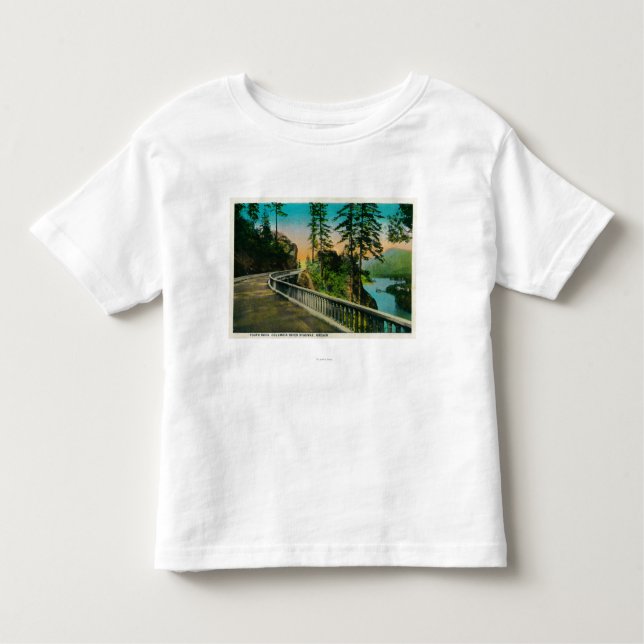T-shirt Pour Les Tous Petits Roche de dent sur la rivière de Colombie (Devant)