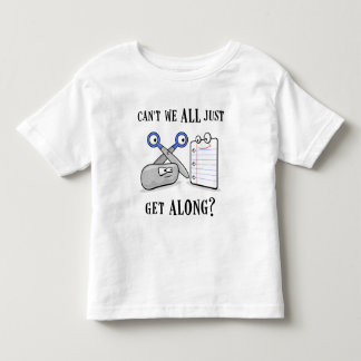 T-shirt Pour Les Tous Petits Roche-Papier-Ciseaux